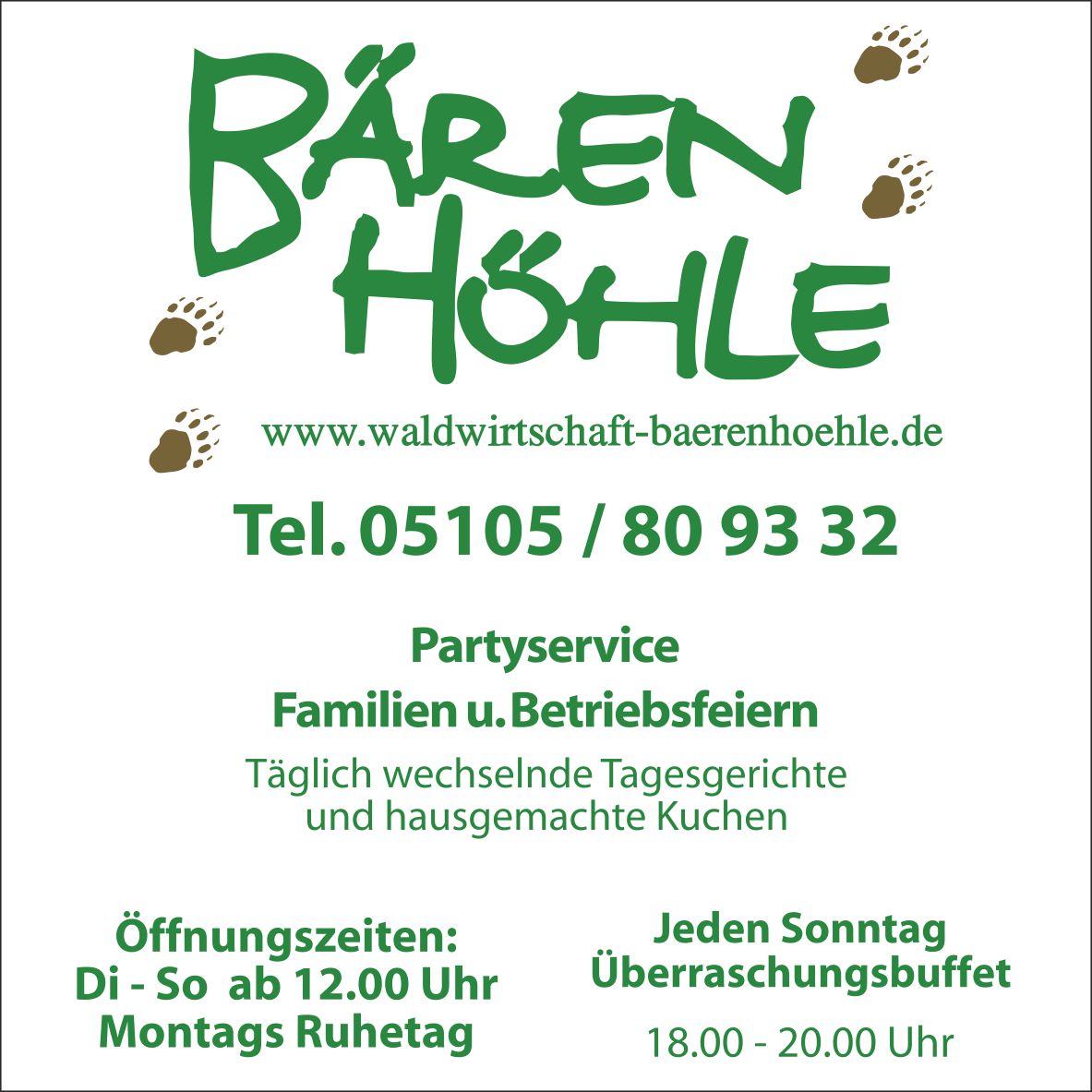 Waldwirtschaft Bärenhöhle