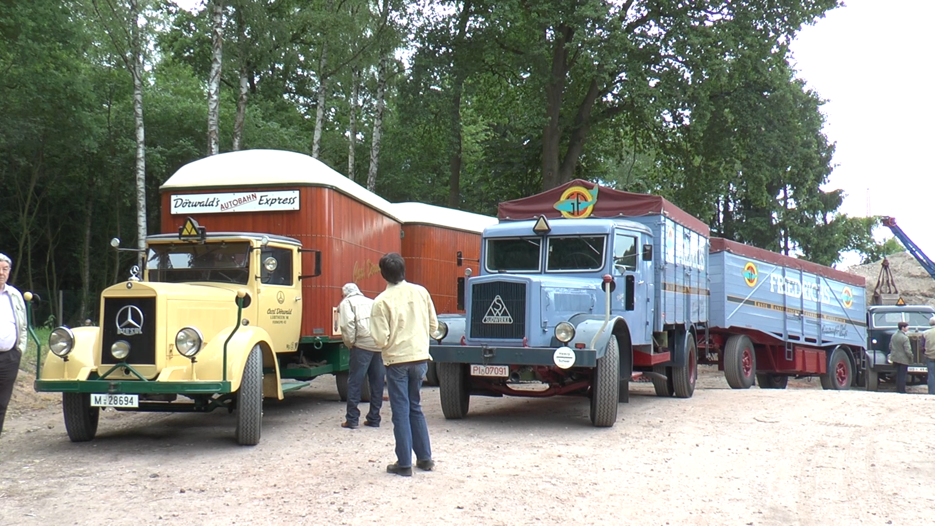 Güterumschlag wie vor 60 Jahren in Eystrup