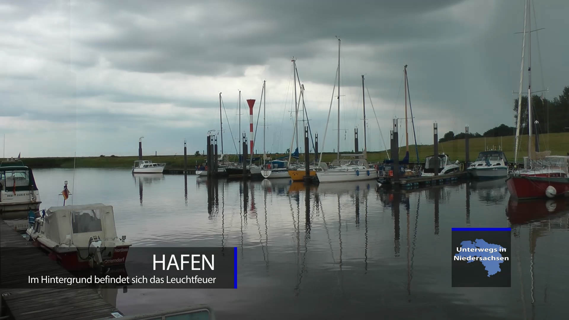 Hafen an der Elbe