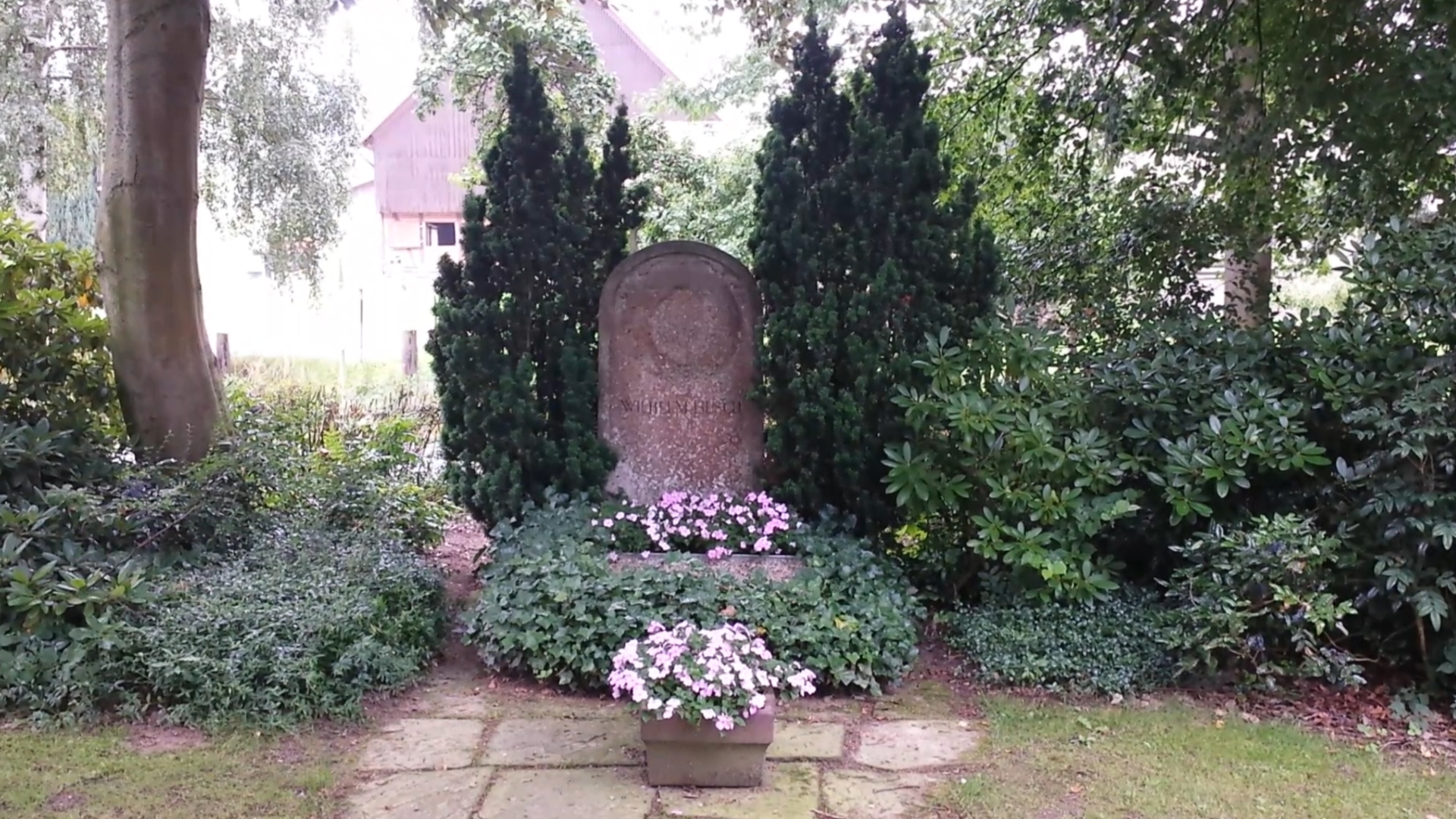Grab von Wilhelm Busch