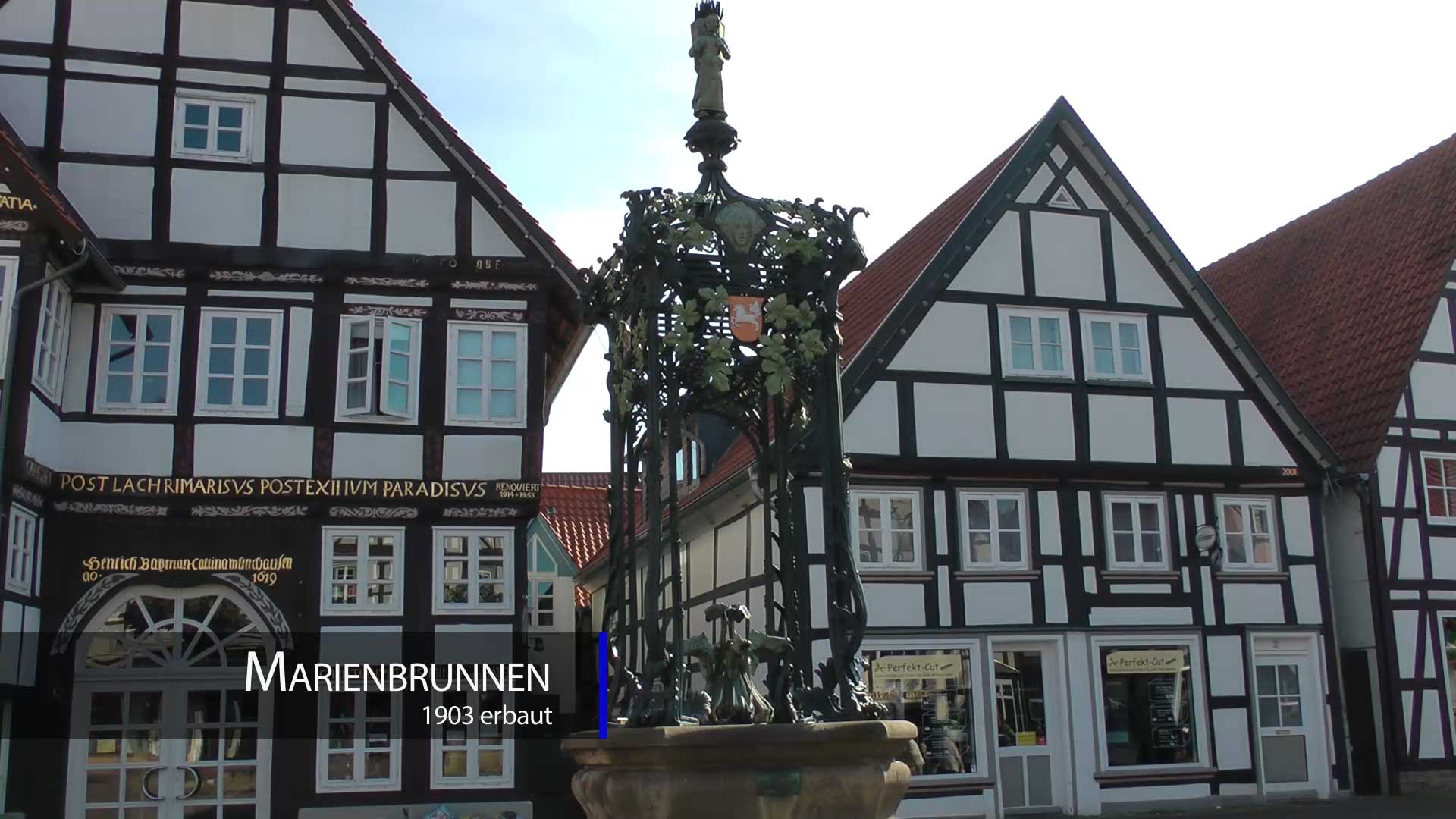 Marienbrunnen auf dem Marktplatz