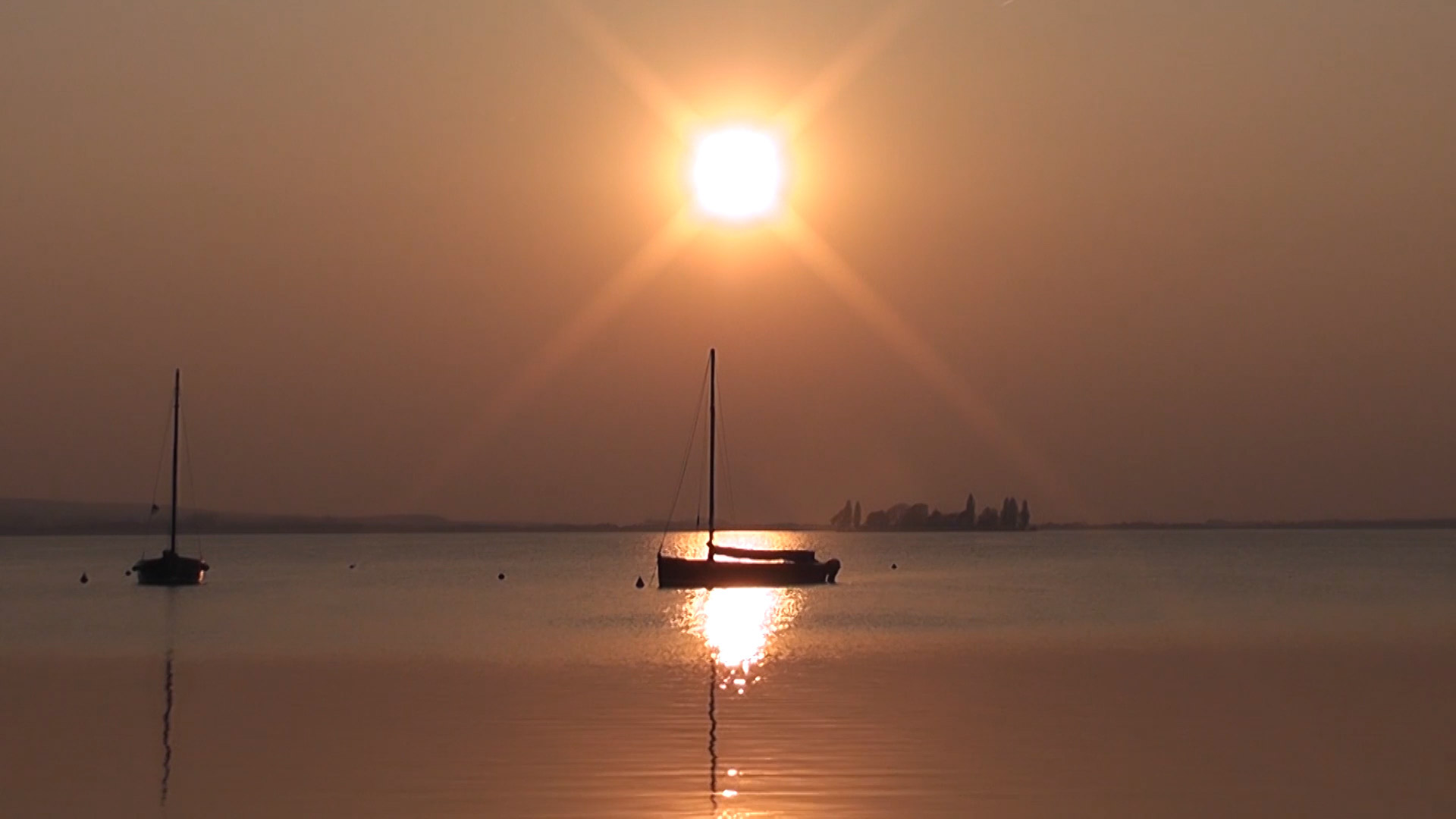 Sonnenuntergang am Steinhuder Meer